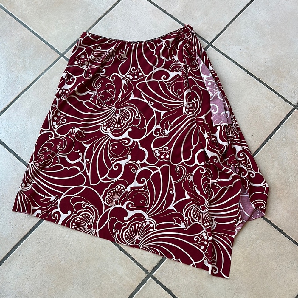 Vintage asymmetrical skirt